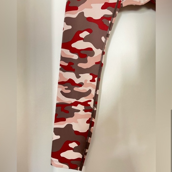 Varley Estrella Pink Brown Legging Camo Print Womens XS. - Picture 4 of 9